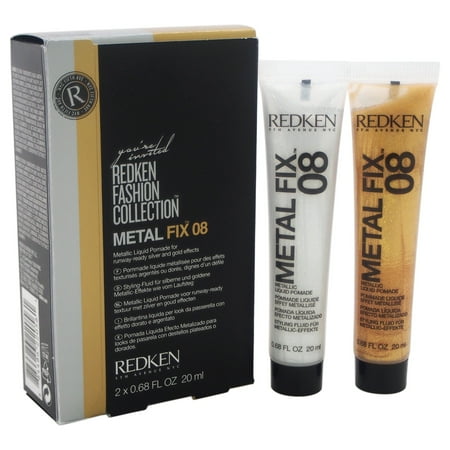 Redken Metal Fix 08 Metallic Liquid Pomade 2 x 0.68 oz