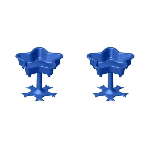 Soporte para dispensador de vino Kearding 2piezas Azul 5 vasos de chupito