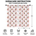 thumbnail image 2 of Blackout Kids Curtains,Pink Cow Strawberry Pattern Childrens Insulated Curtains Set Of 2,Bedroom Essentials,Toddler Room Decor 42x84in(106x213cm), 2 of 5