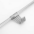 thumbnail image 4 of Stainless Steel Kitchen Hanger Bar with 5 Hooks - Kitchen Hanger Bar Kitchen Hanger Bar Wall Mount, 4 of 5
