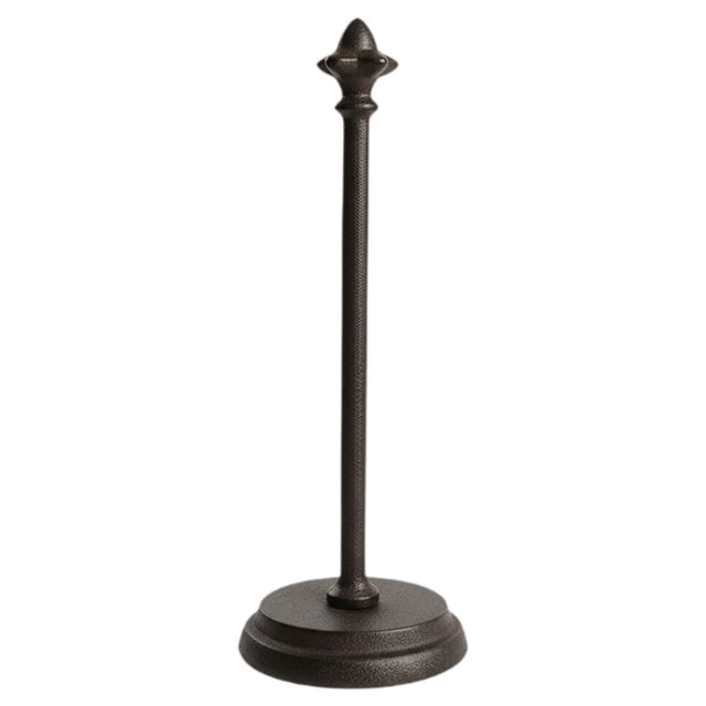 Soporte para toallas de papel, decorativo, resistente, de metal, estilo vintage, ideal para encimera, sala de estar, cocina o el hogar.