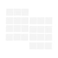 thumbnail image 1 of KAKOWELY 24Pcs Tile Wall Sticker PVC Waterproof Retro Design for Bathroom, 1 of 8