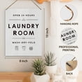 thumbnail image 7 of Zomyto 8"x10" Laundry Room Decor - Laundry Room Wooden Sign Hanging Decor for Laundry Room, Laundry Room Signs Wall Decor And Accessories, Bathroom Laundry Room Decor, 7 of 7