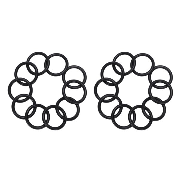 20 Piezas 32 mm OD 25 mm OD Interior. Anillo de Sello de Aceite de Junta Tórica de Caucho de Nitrilo Negro