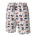 thumbnail image 4 of Balery Pirate Theme Traje de Baño Estilo Hawaiano para Hombre, Shorts de Secado Rápido con Bolsillos-3X-Large, 4 of 6
