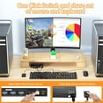 thumbnail image 2 of DP KVM USB Switch 2x1 Control 2 Computers with 1 Set of Keyboard and Mouse, Supports 7680*4320@60Hz, 2 of 9