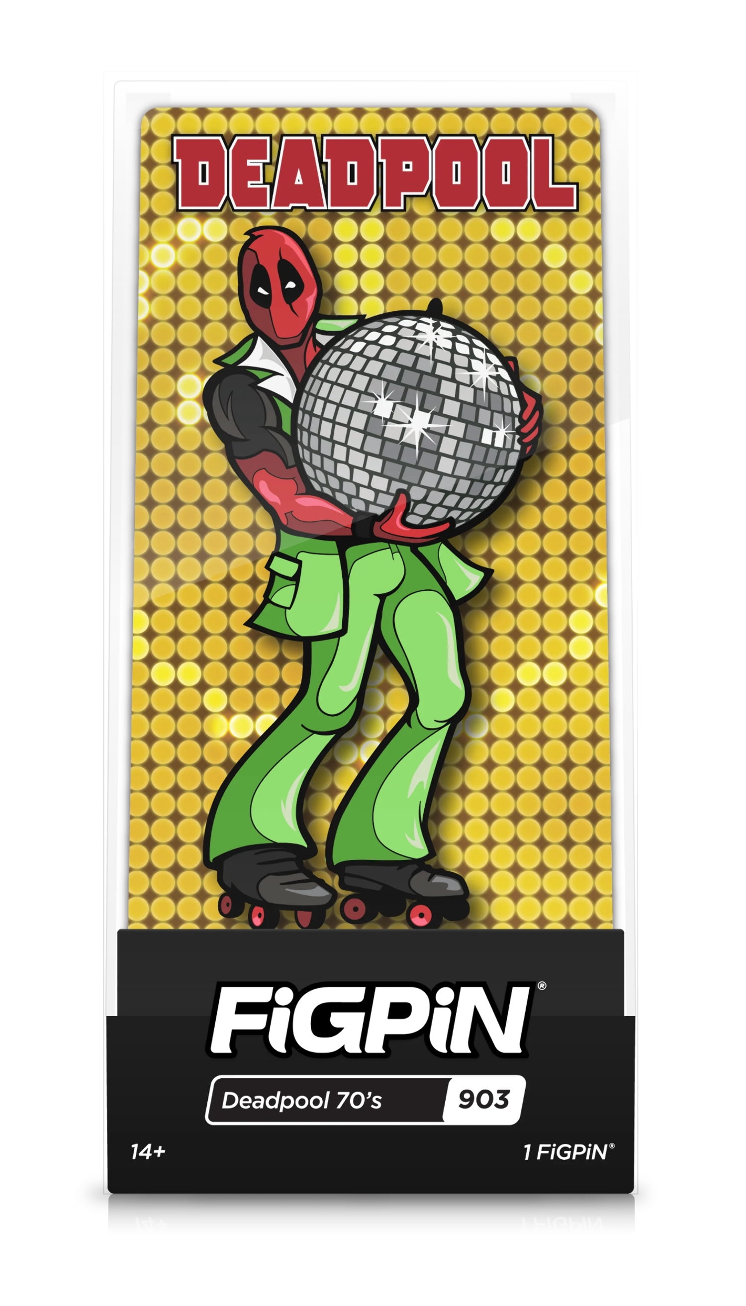 FiGPiN Marvel Deadpool - Deadpool 70's #903 LE 1000 ECCC Exclusive