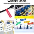 thumbnail image 2 of Cord Identification Labels, Waterproof Durable Oil Proof Tags for Home Office Cable Management, Tear Resistant Self Adhesive Cable Labels (420 Pcs, 14 Assorted Colors), 2 of 6