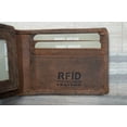 thumbnail image 5 of Genuine Leather Bifold Wallets For Men RFID Blocking Slim Mens Wallet Secure and Durable Extra Capacity Flip Up ID, 5 of 11