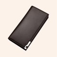 thumbnail image 1 of unbranded Cartera Para En Cuero PU Café Con Acabado Exquisito Y Gran Capacidad, 1 of 8