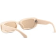 thumbnail image 4 of Gafas de sol rectangulares para mujer, monturas cuadradas, estilo retro, vintage de los años 90, protección UV, gafas de sol de cara pequeña, 4 of 4
