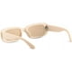 thumbnail image 4 of Gafas de sol rectangulares para mujer, monturas cuadradas, estilo retro, vintage de los años 90, protección UV, gafas de sol de cara pequeña, 4 of 4