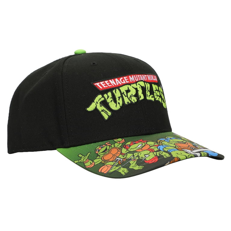 TMNT Teenage Mutant Ninja Turtles Bioworld Nickelodeon Men's Snapback Cap  Hat