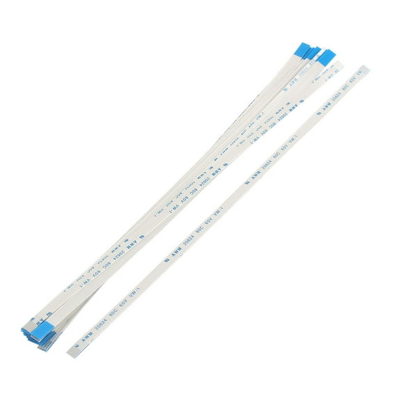 Unique Bargains 20Pcs 0.5mm Pitch 8 Pin AWM 80C 60V -1 Flexible Flat Cable FFC FPC 200mm