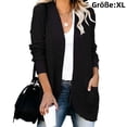 thumbnail image 1 of Lightweight Open Front Women's Long Sleeve Cardigan With Pockets, 1 of 5