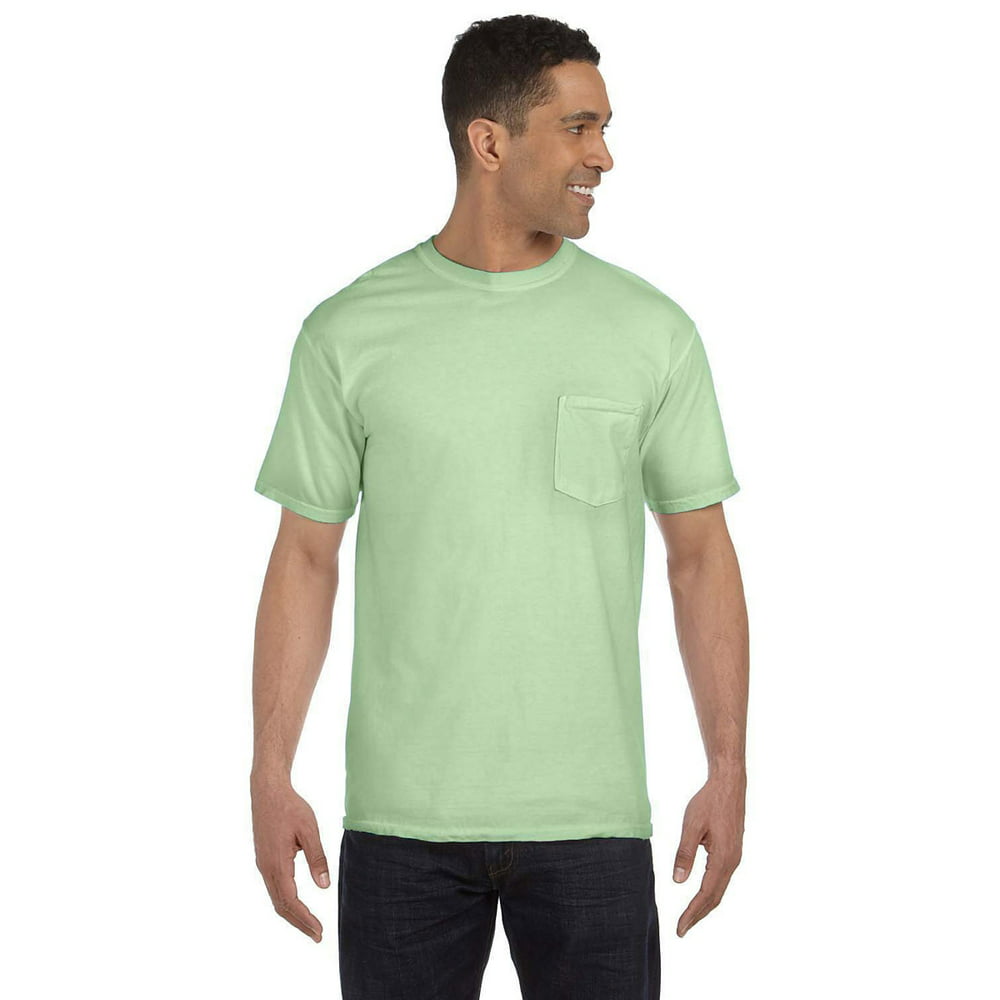 COMFORT COLORS - Comfort Colors 6.1 Oz. Garment-Dyed Pocket T-Shirt ...