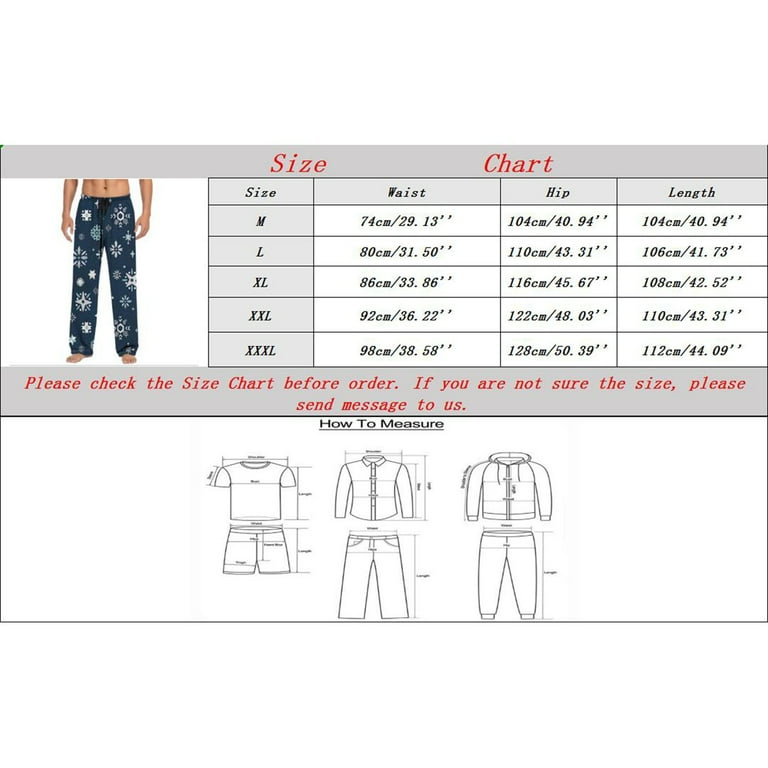 Pajama jeans discount size chart