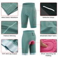 thumbnail image 4 of Pantalones cortos de ciclismo para mujer, transpirables, acolchados, para ciclismo de carretera, 4 of 15