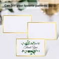 thumbnail image 4 of Place Cards PECULA 120 unidades, 5 x 9 cm, en blanco, rellenables con lámina dorada, 4 of 7