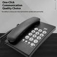 thumbnail image 3 of yingyy Landline For Clear Sound Handset and Telephones ABS for Business/ Use black, 3 of 6