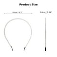 thumbnail image 5 of Unique Bargains Rhinestone Headband Faux Crystal Hair Hoop Hairband for Women White, 5 of 7