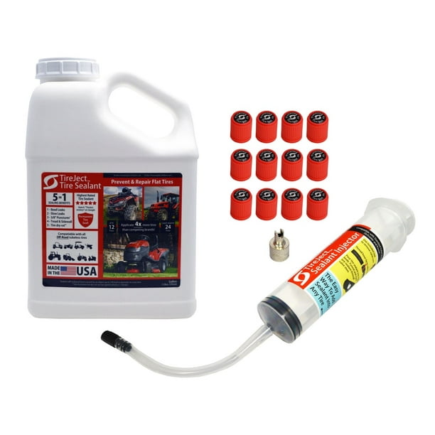 TireJect 5in1 OffRoad Tire Sealant Gallon Kit to Repair and