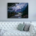 thumbnail image 4 of Epic Graffiti 'Moonlight Roses 2' by Anthony Casay, Canvas Wall Art, 54"x40", 4 of 8