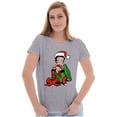 thumbnail image 4 of Cute Betty Boop Christmas Present Women's Graphic T Shirt Tees Brisco Brands S, 4 of 5
