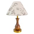 thumbnail image 1 of Lámpara de mesa decorativa retro con diseño de peonía for dormitorio, mesita de noche, sala de estar y estudio., 1 of 7