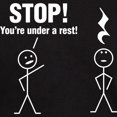 thumbnail image 3 of CafePress - Stop! Dark T Shirt - Men's Classic Graphic Cotton T-Shirt, 3 of 4