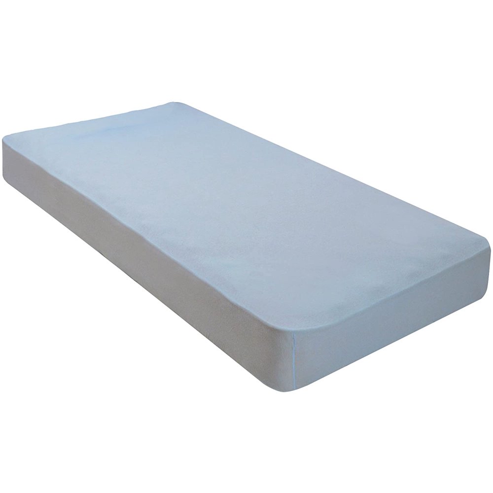 Gilbin 100 Jersey Knit Cotton Fitted Cot Sheet for Camp Cot Mattresses 30" x 75" Solid Light