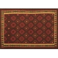 thumbnail image 1 of Ahgly Company Indoor Rectangle Oriental Brown Traditional Area Rugs, 7' x 10', 1 of 4
