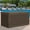 Brown, variant on Dextrus 90 Gallon Outdoor Deck Box, Double-Wall Resin Storage Boxes, for Patio Furniture, Garden Tools, Lockable & Waterproof,Black