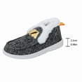 thumbnail image 5 of Gray Women'S Casual Canvas Shoes With Fleece Lining And Thick Sole For Easy Slip-On, 5 of 9