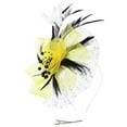 thumbnail image 2 of Hat For Women Wedding Flower Cocktail Mesh Hair Clip Tea Party Headband, 2 of 7