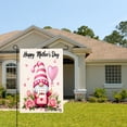 thumbnail image 2 of Amhnf Happy Mothers Day Gnome With Heart Balloon And Roses Garden Flag For Home Outdoor Garden Yard Decor 12x18 inch, 2 of 5