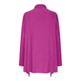 thumbnail image 6 of ZHENHONG Long Cardigans for Women, Cardigan European And American Solid Color Mid Length Coarse Sweater Sweater WomenCrew Cardigans Womens, 6 of 6