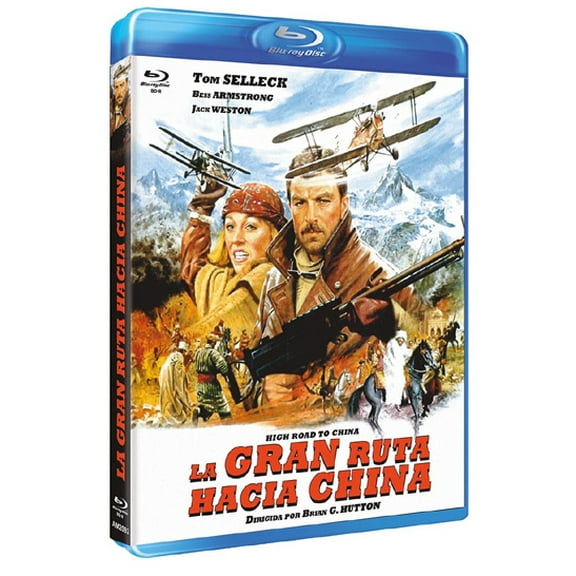 High Road to China (1983) [ Blu-Ray, Reg.A/B/C Import - Spain ]