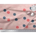 thumbnail image 3 of Soimoi polyester Crepe Fabric Geometric & Polka Dots Decor Fabric Printed Yard 42 Inch Wide, 3 of 3