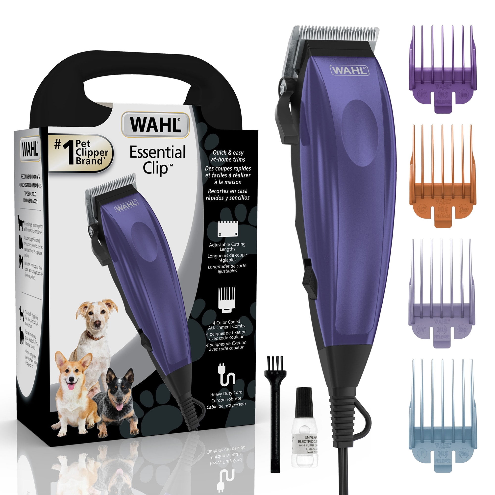 Wahl Essential Clip Clipper for Dogs 7.3" L X 2.3" W X 1.5" H