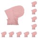 thumbnail image 3 of Guardurnaity Gorro musulmán hecho de algodón, banda elástica y turbante agradable a la piel, hiyab, gorro interior para mujer, meñique meñique 10Conjunto, 3 of 6