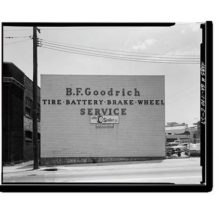 Historic Print, 126-255 Auburn Avenue (Commercial Buildings), Auburn Avenue, Atlanta, Fulton County, GA - 27, 18" x 24"