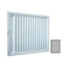 thumbnail image 2 of Difusor para Techo de Tabla Roca DiamanFlat 1 Way 24x12" 100% Aluminio blanco 1800m3/hr 1 vías marco plano., 2 of 2