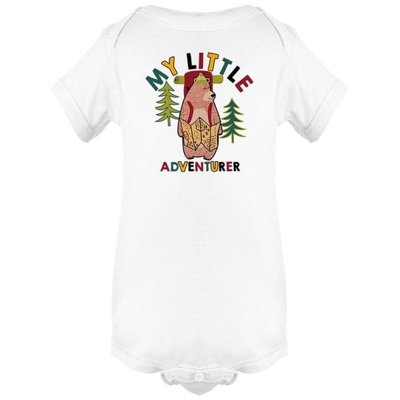 My Little Adventurer Camper Bear Bodysuit Infant -Image by Shutterstock, 6 Months