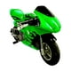 thumbnail image 1 of Motocicleta Infantil Shahoma  PB04 Pocket Bike Deportiva 49cc Verde, 1 of 4