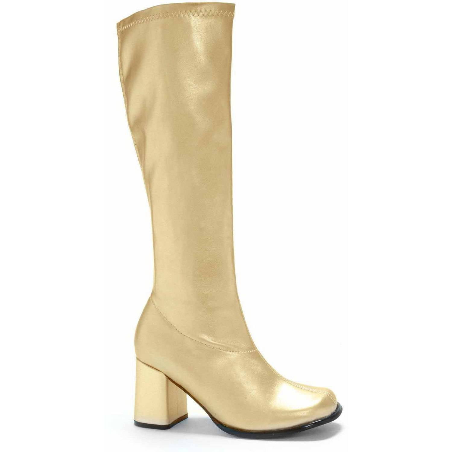 gold boots womens