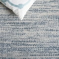 thumbnail image 6 of SAFAVIEH Mila Colton Distressed Polyester Area Rug, Blue/Ivory, 6'7" x 6'7" Round, 6 of 7