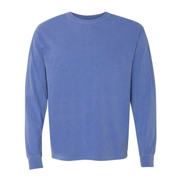 Comfort Colors Heavyweight Ring Spun Camiseta de manga larga Flo Blue 2XL Colores Confort 6014