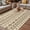 Wheat, variant on Abstract Boho Outdoor Rug for Patio/Deck/Porch, Non-Slip Large Area Rug 5 x 7 Ft, Modern African Ethnic Geometric Beige Indoor Outdoor Rugs Washable Area Rugs, Reversible Camping Rug Carpet Runner