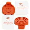 thumbnail image 3 of HAMPPLIES 4Pcs Lawn Mower Spool Covers for Garden Work Protect Spool Effectively, 3 of 8